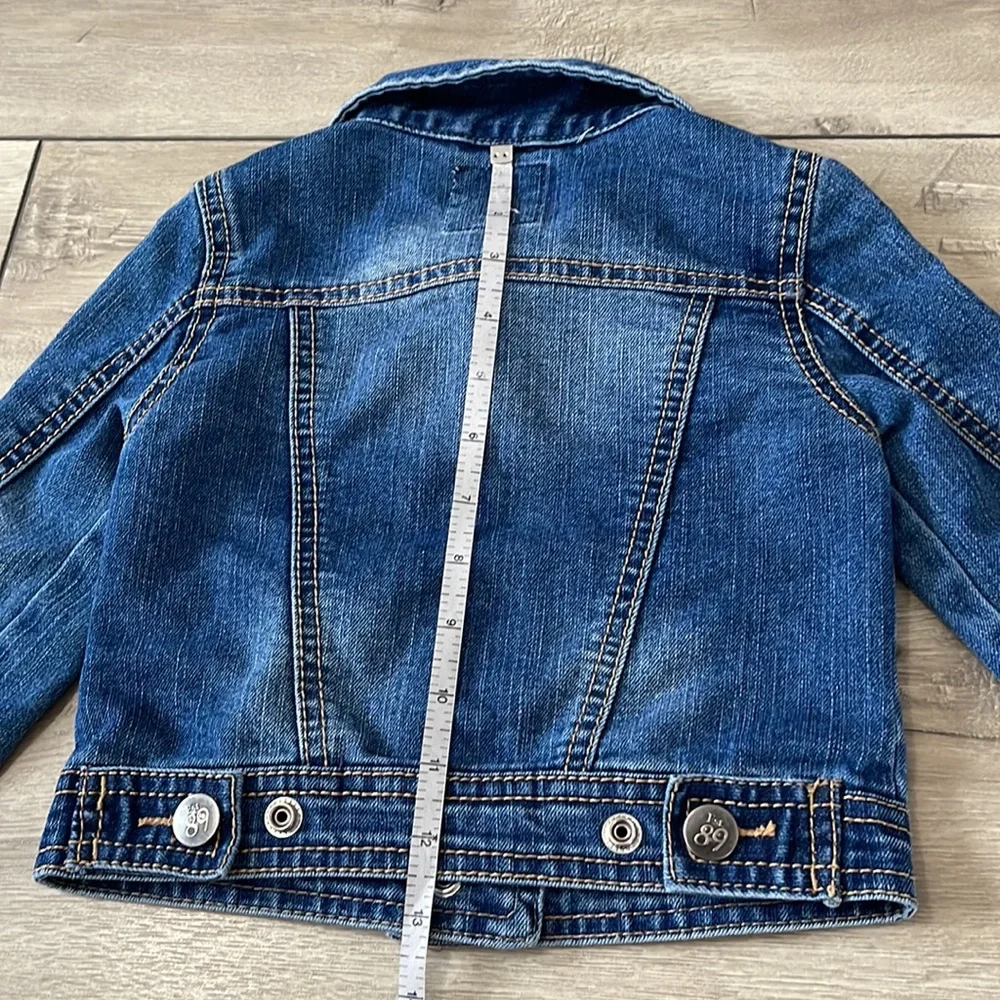 The Children’s PLACE Toddler Girl Denim Jacket Size XS (4)